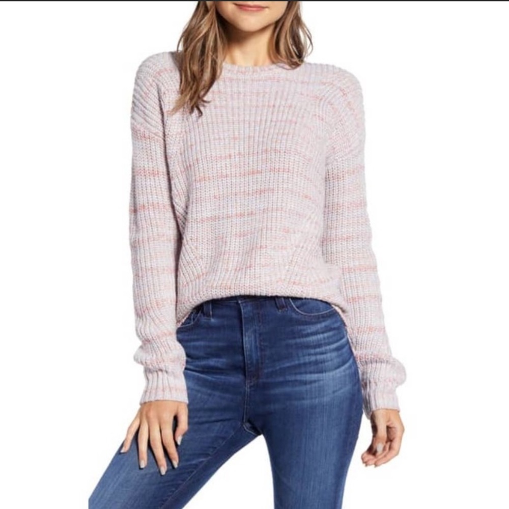 Lucky Brand Knit Crew Neck Sweater